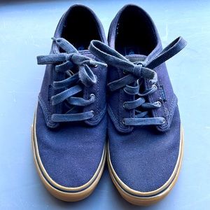 Navy blue Vans sneakers in size 5 youth